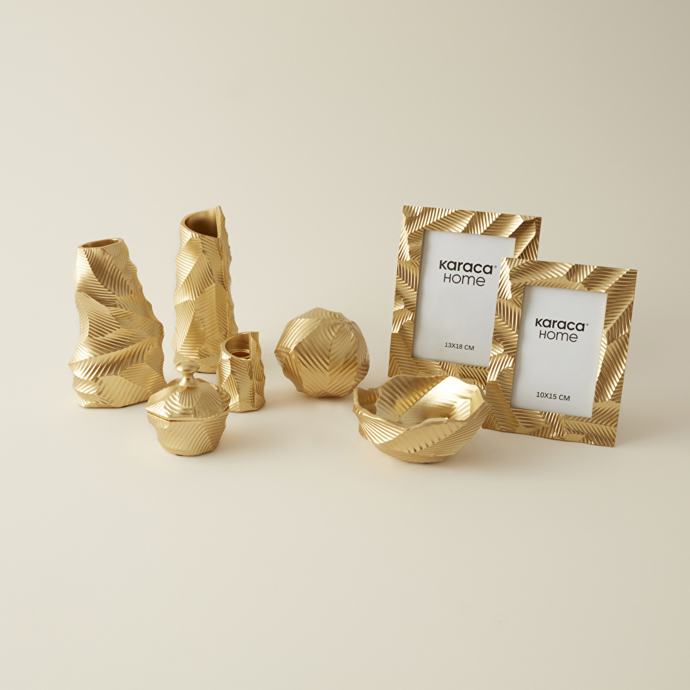 Karaca Home Lana Fotoğraf Çerçevesi Gold 15x10 cm görseli 2