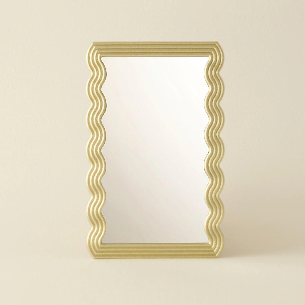 Karaca Home Vendi Duvar Aynası Gold  25,9x40,8 Cm görseli 2