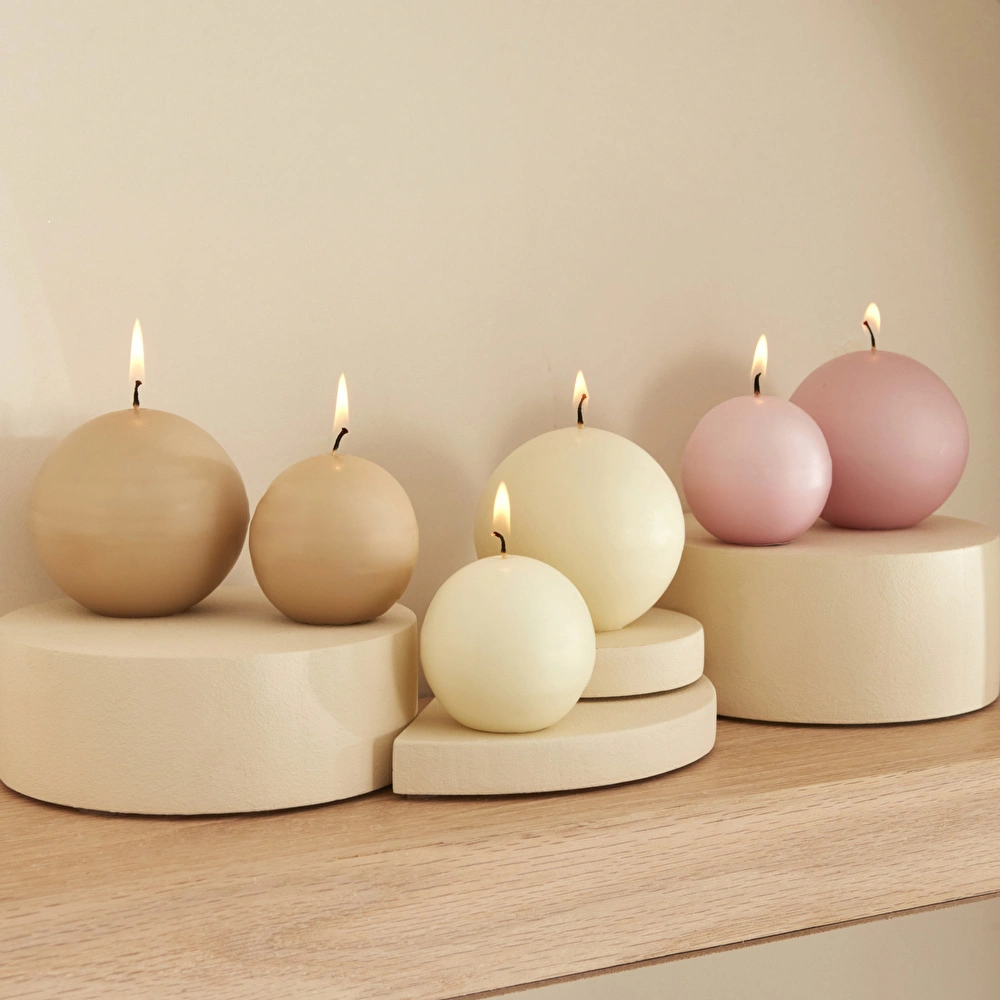 Karaca Home Ball Mum Pembe 6 cm görseli 3