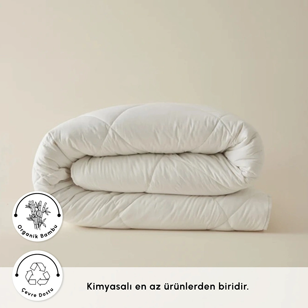 Karaca Home Bambu Tek Kişilik Yorgan  görseli 9