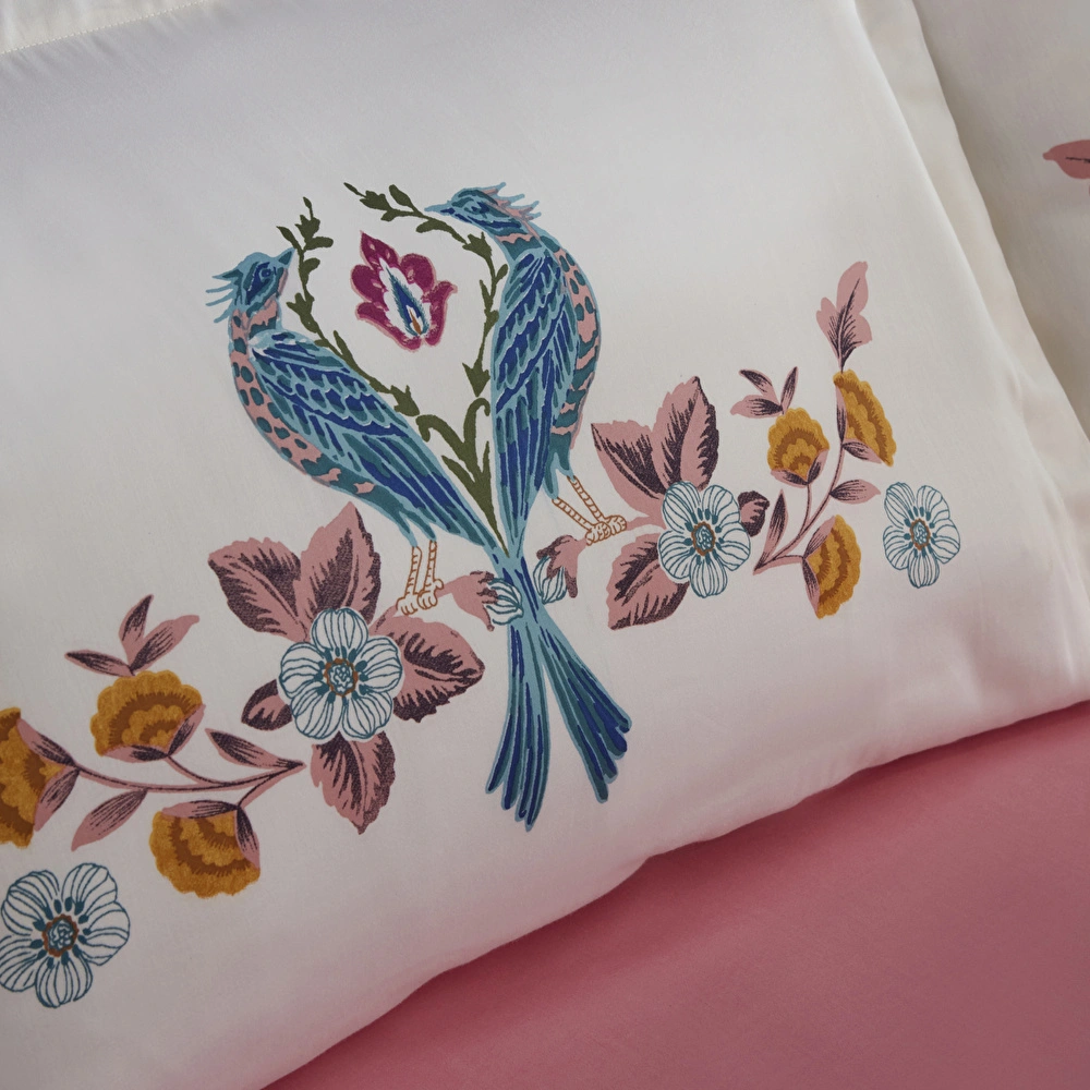 Karaca Home Marsey Çift Kişilik Saten Nevresim Takımı Multicolor görseli 6