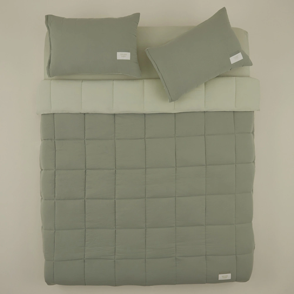 Karaca Home Relax Çift Kişilik Comfort Set/Uyku Seti Yeşil görseli 9