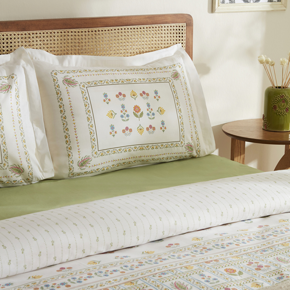 Karaca Home Arty %100 Pamuk Çift Kişilik Nevresim Battaniye Takımı görseli 3