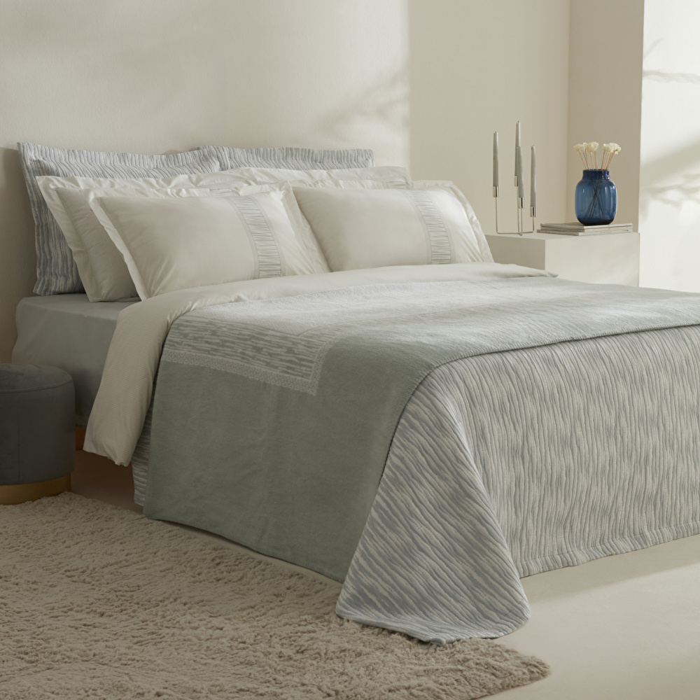 Karaca Home Eternal Çift Kişilik 8 Parça Çeyiz Seti Mint görseli 2