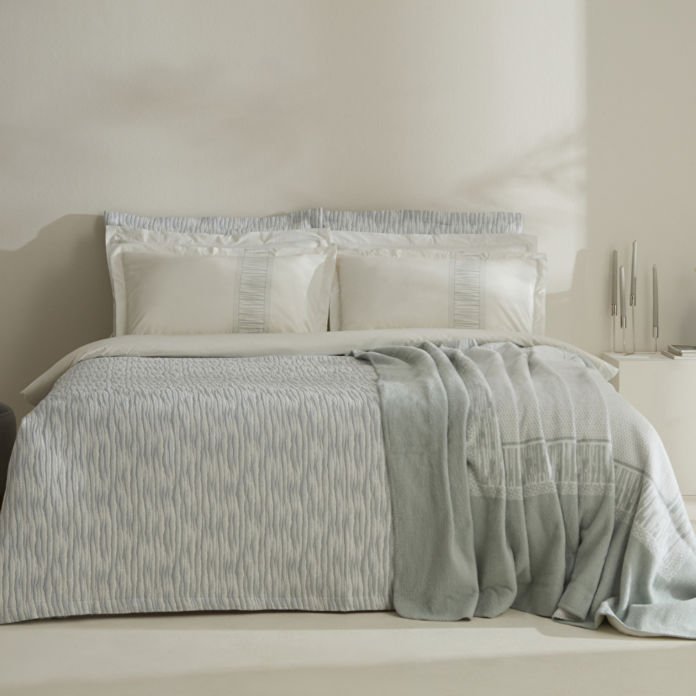 Karaca Home Eternal Çift Kişilik 8 Parça Çeyiz Seti Mint görseli 1