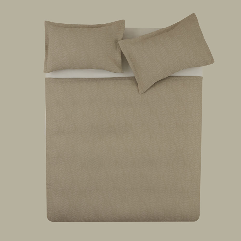 Karaca Home Serenity Çift Kişilik Yatak Örtüsü Seti Adaçayı thumbnail 7