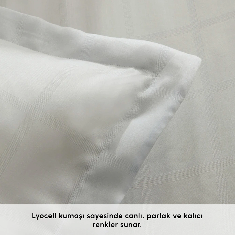 Karaca Home Royale King Size Nevresim Takımı Açık Mavi görseli 4