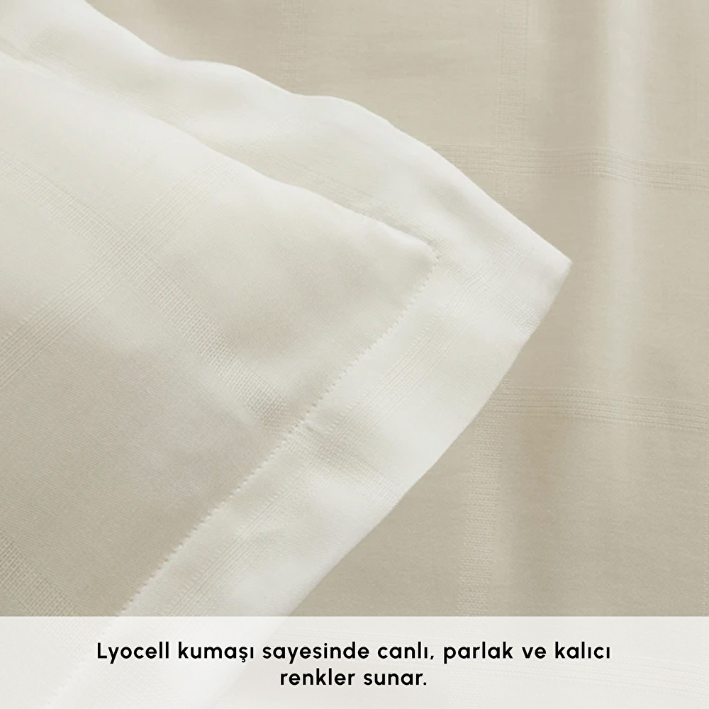 Karaca Home Royale King Size Nevresim Takımı Beyaz görseli 4