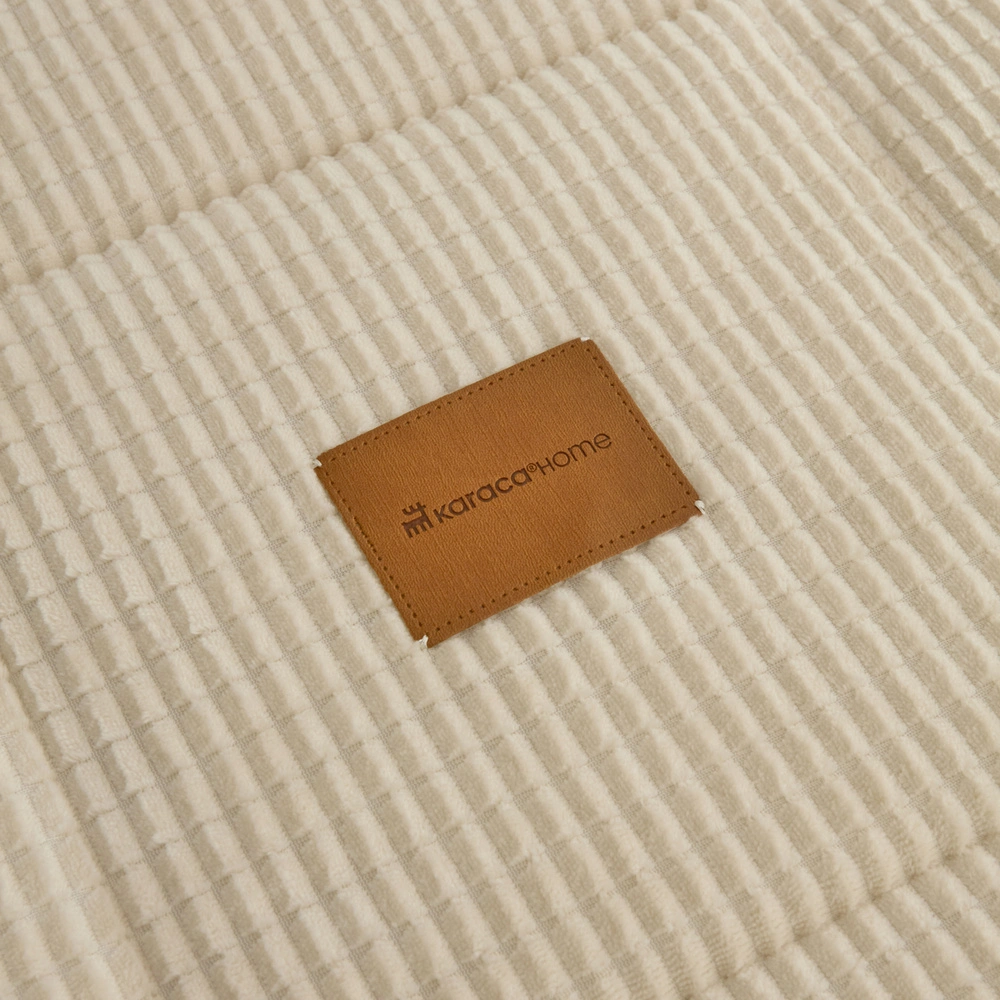 Karaca Home Ortiz Çift Kişilik Comfort Set Bej görseli 8