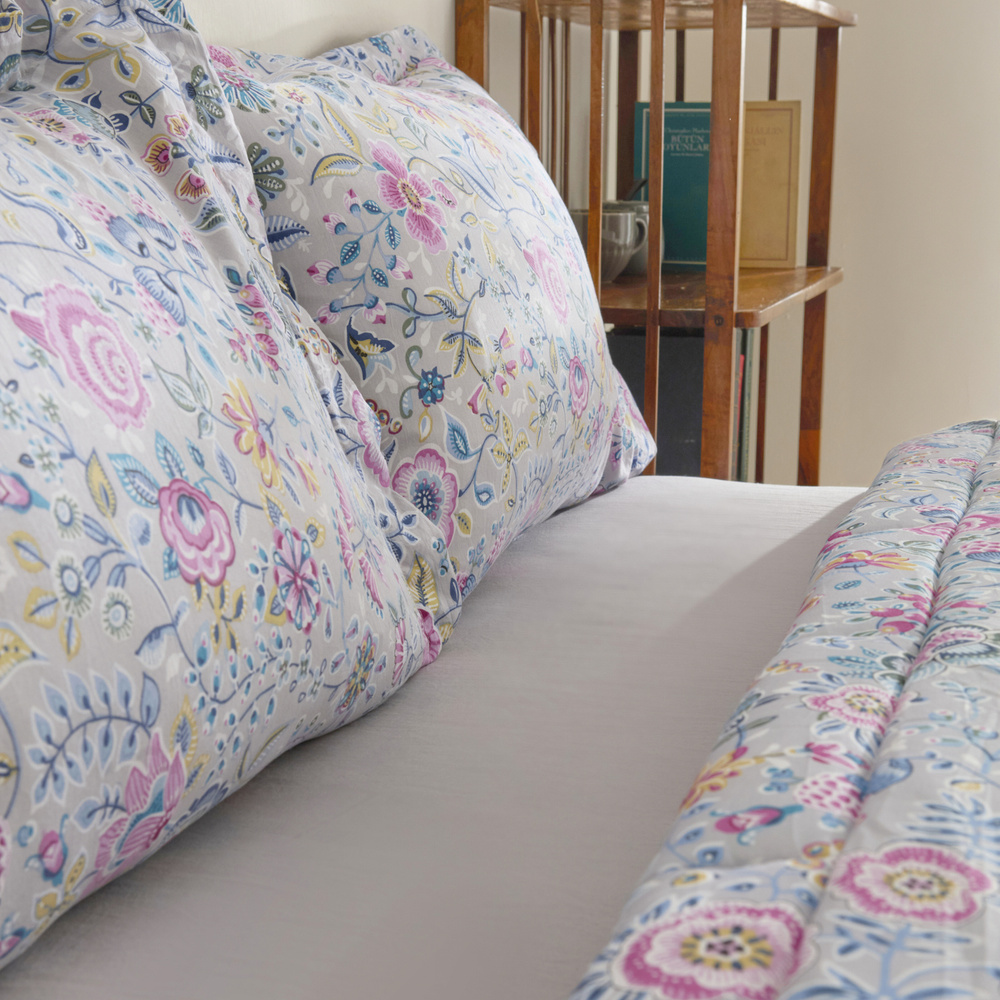Karaca Home Ortiz Tek Kişilik Comfort Set Gri görseli 7