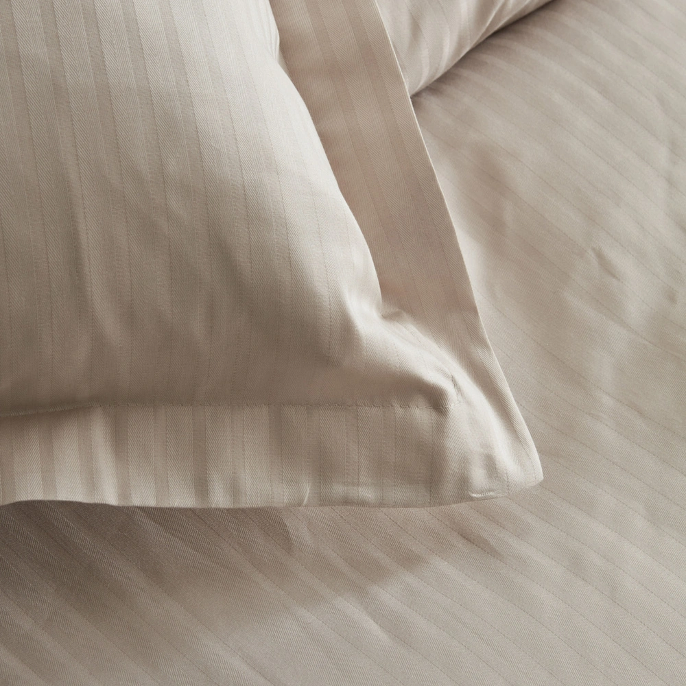 Karaca Home Uniq %100 Pamuk Saten King Size Nevresim Takımı Taş görseli 6