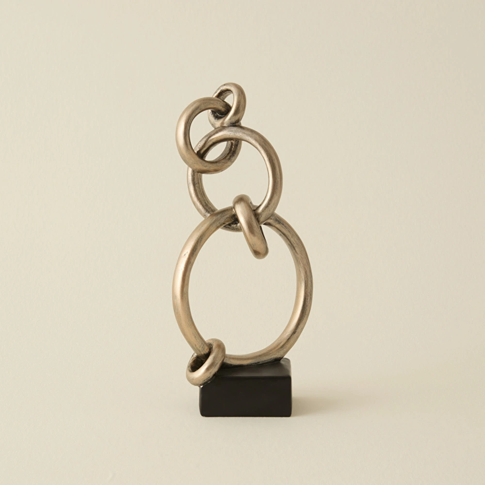 Karaca Home Chain Dekoratif Obje 12 x 7 x 27 cm görseli 2