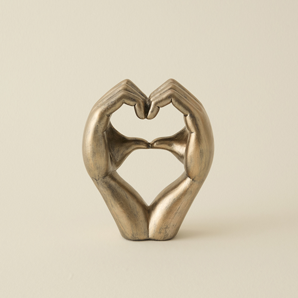 Karaca Home Love Sign Dekoratif Obje 16,5 x 7 x 20 cm görseli 2