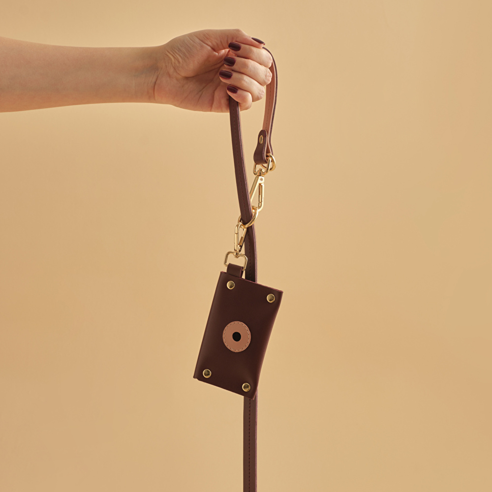 Karaca Home X Pati Bonny Hands Free Tasma Seti L Beden Bordo-Pembe görseli 3