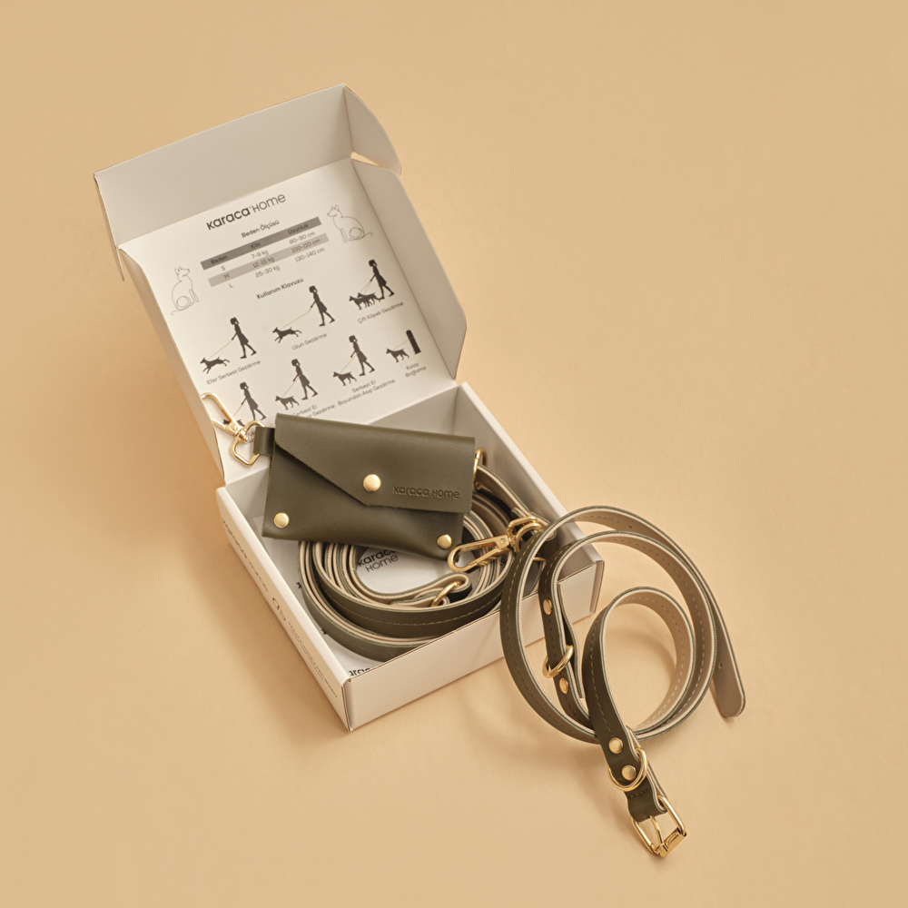 Karaca Home X Pati Bonny Hands Free Tasma Seti S Beden Haki-Bej görseli 1