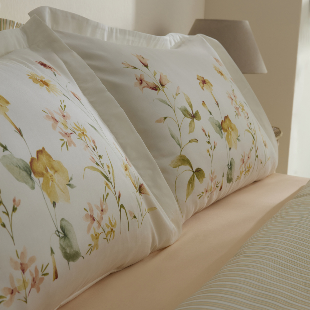 Karaca Home Aliana %100 Pamuk 120 Tel Pamuk Saten Çift Kişilik Nevresim Takımı görseli 3