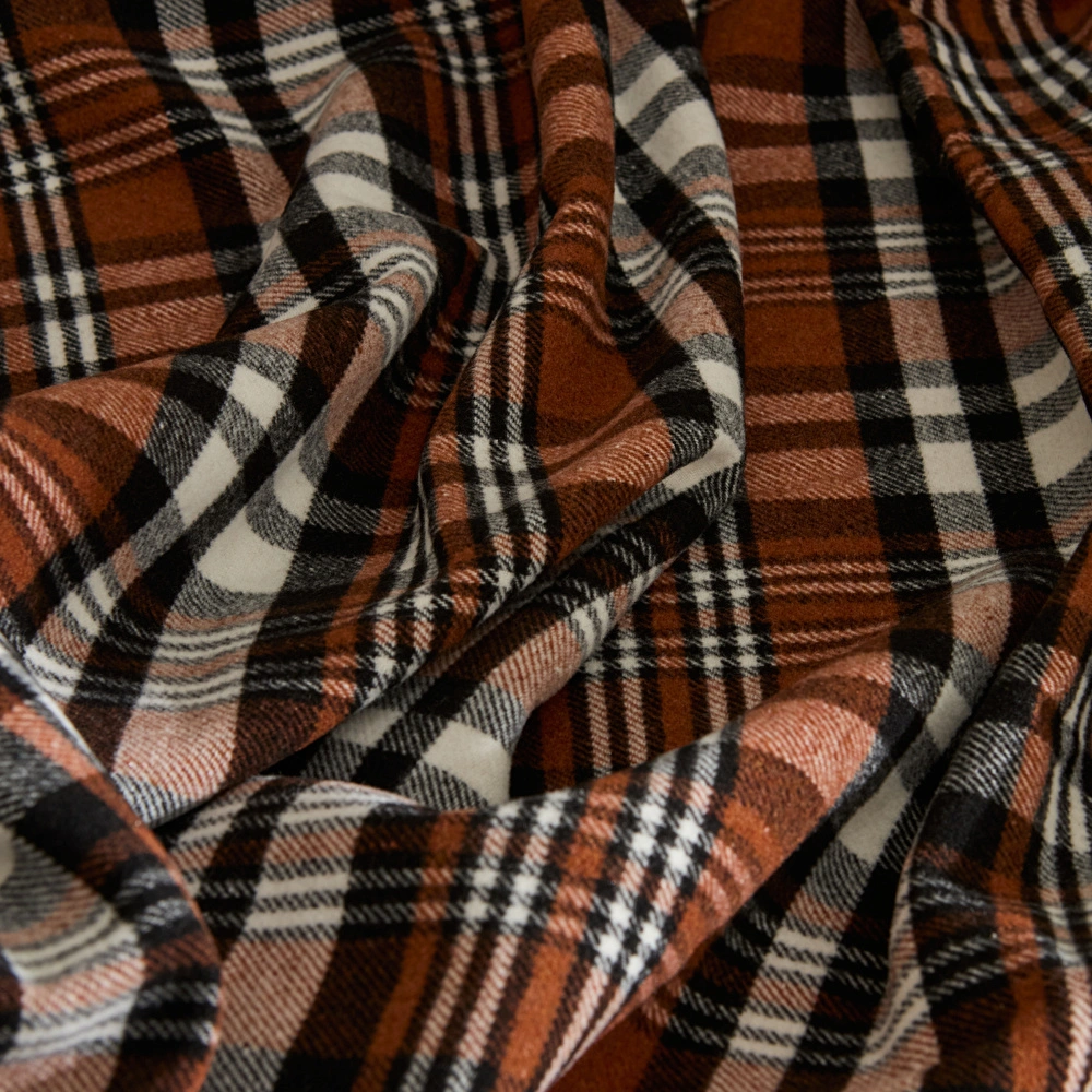 Karaca Home Flanel Throw Tv Battaniyesi Açık Kahverengi görseli 2