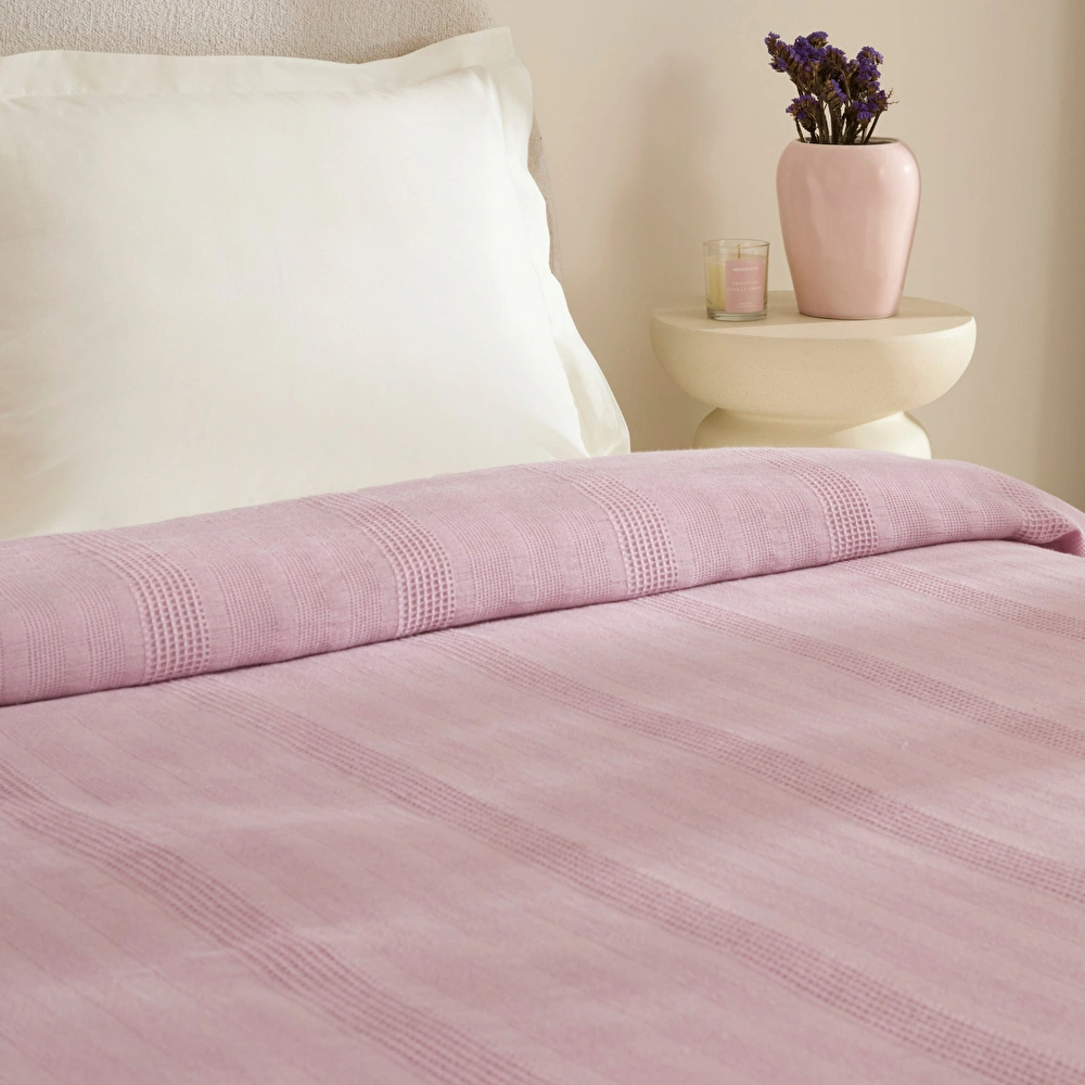 Karaca Home Layna Ecocell Tek Kişilik Tek Pike Mürdüm görseli 3