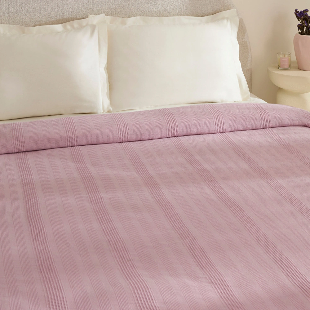 Karaca Home Layna Ecocell Tek Kişilik Tek Pike Mürdüm görseli 5