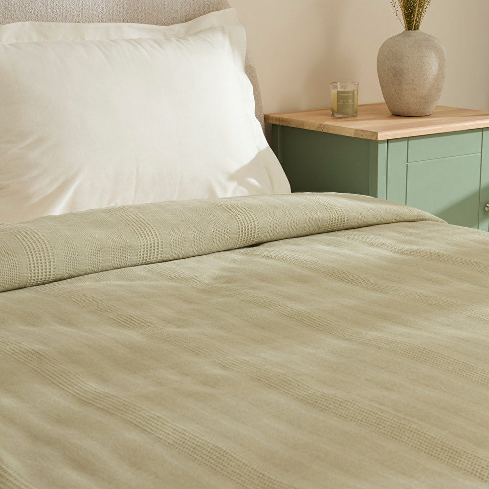Karaca Home Layna Ecocell Tek Kişilik Tek Pike Yeşil görseli 4