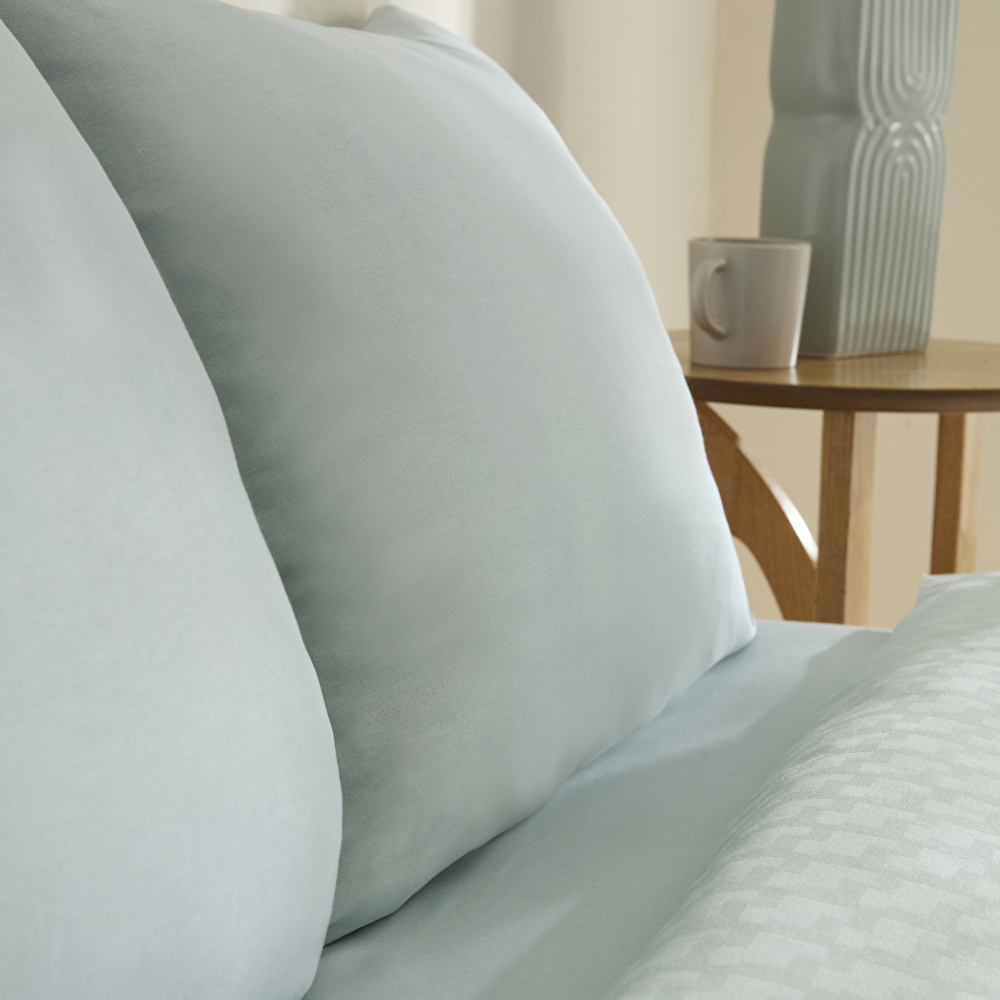 Karaca Home Sarra Britli Bambu Çift Kişilik Pike Takımı Mint görseli 7