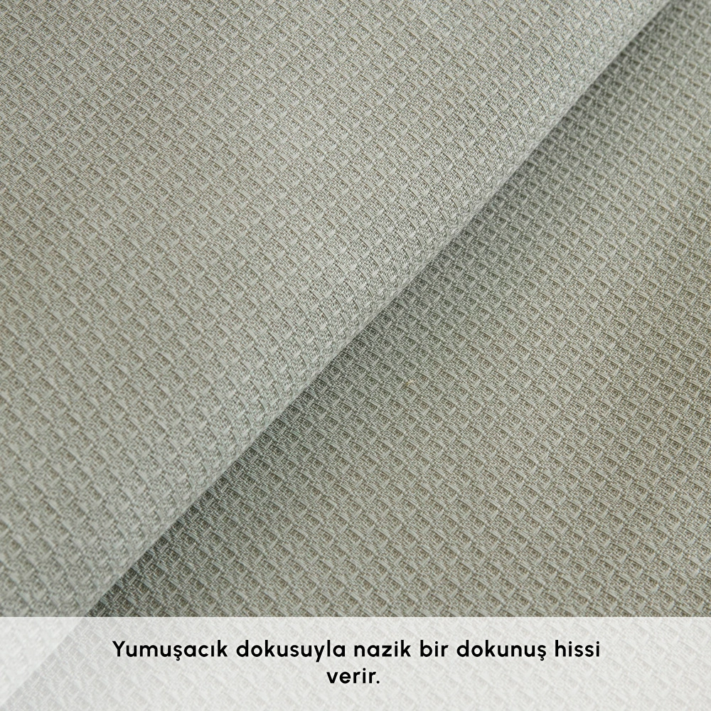 Karaca Home Maisy Bambu Çift Kişilik Pike Takımı Adaçayı görseli 3