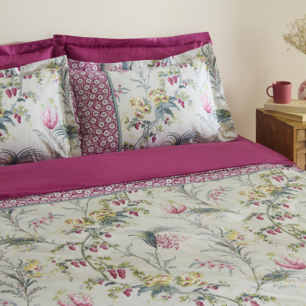 Karaca Home Mitha %100 Pamuk Çift Kişilik Nevresim Takımı Mint görseli 5