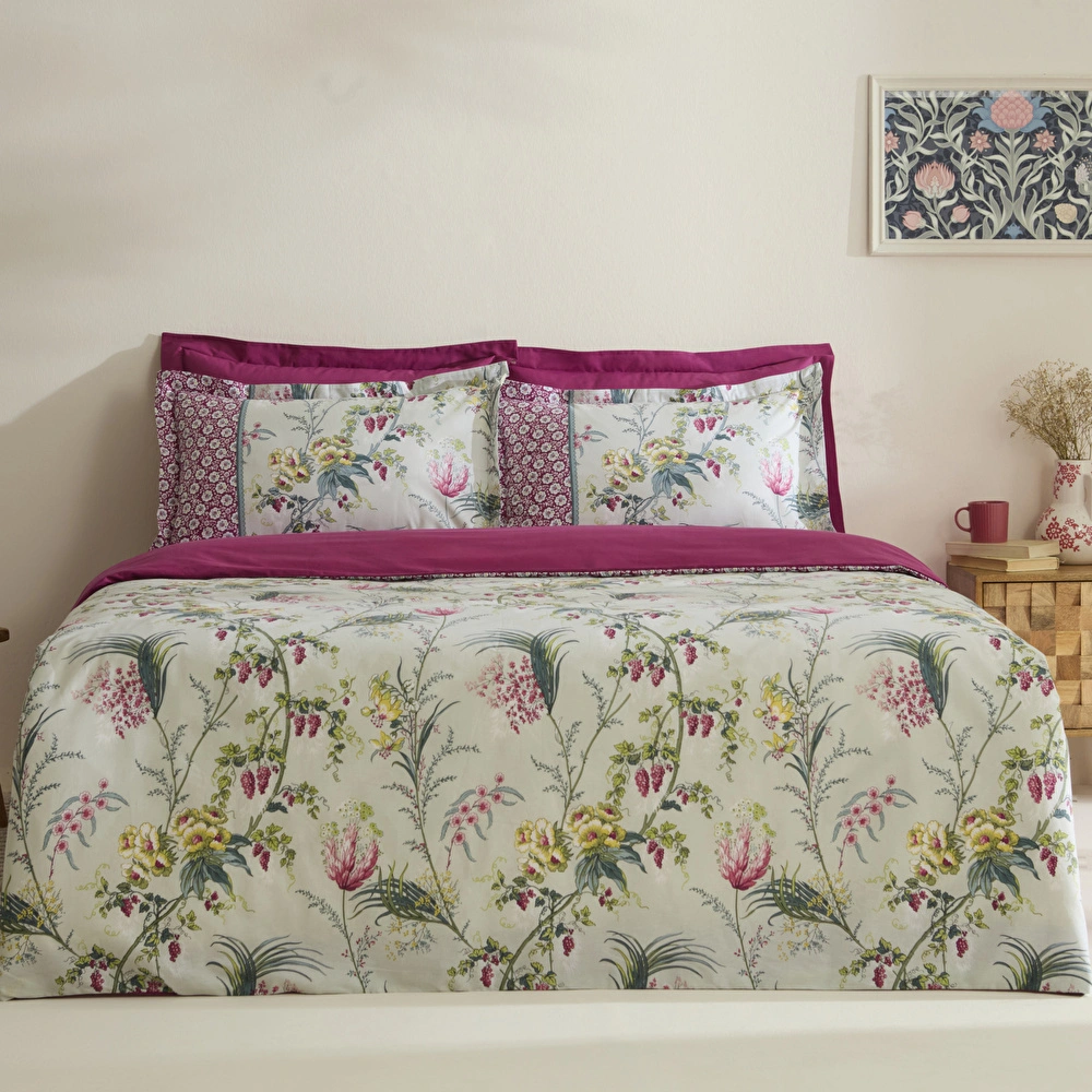 Karaca Home Mitha %100 Pamuk Çift Kişilik Nevresim Takımı Mint görseli 1