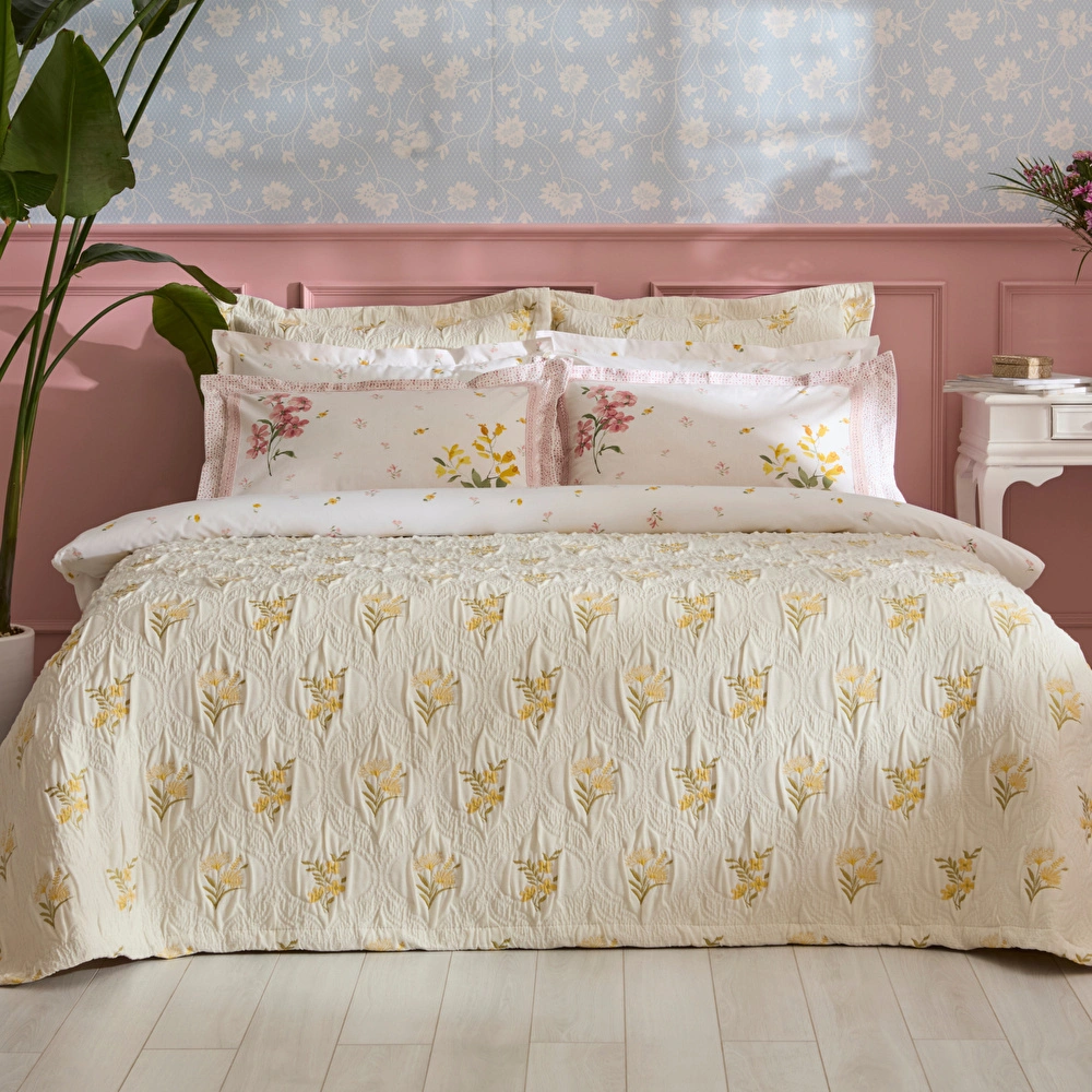 Karaca Home Melina Çift Kişilik Yatak Örtüsü Takımı Multicolor görseli 2