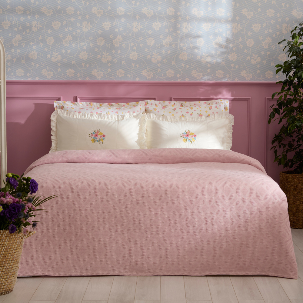 Karaca Home Astra Nish Set Çift Kişilik Pike Takımı Multicolor