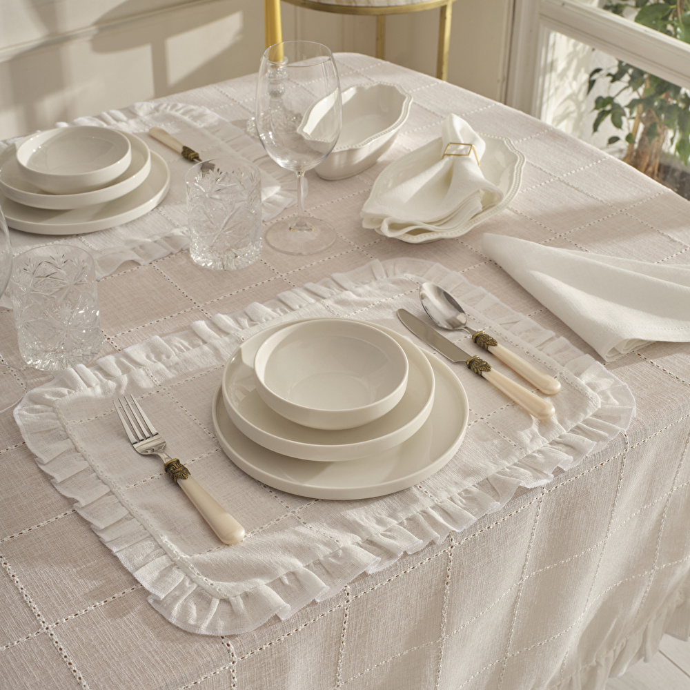 Karaca Home Lalisa 2'li Dertsiz Amerikan Servis 32X45 cm görseli 1