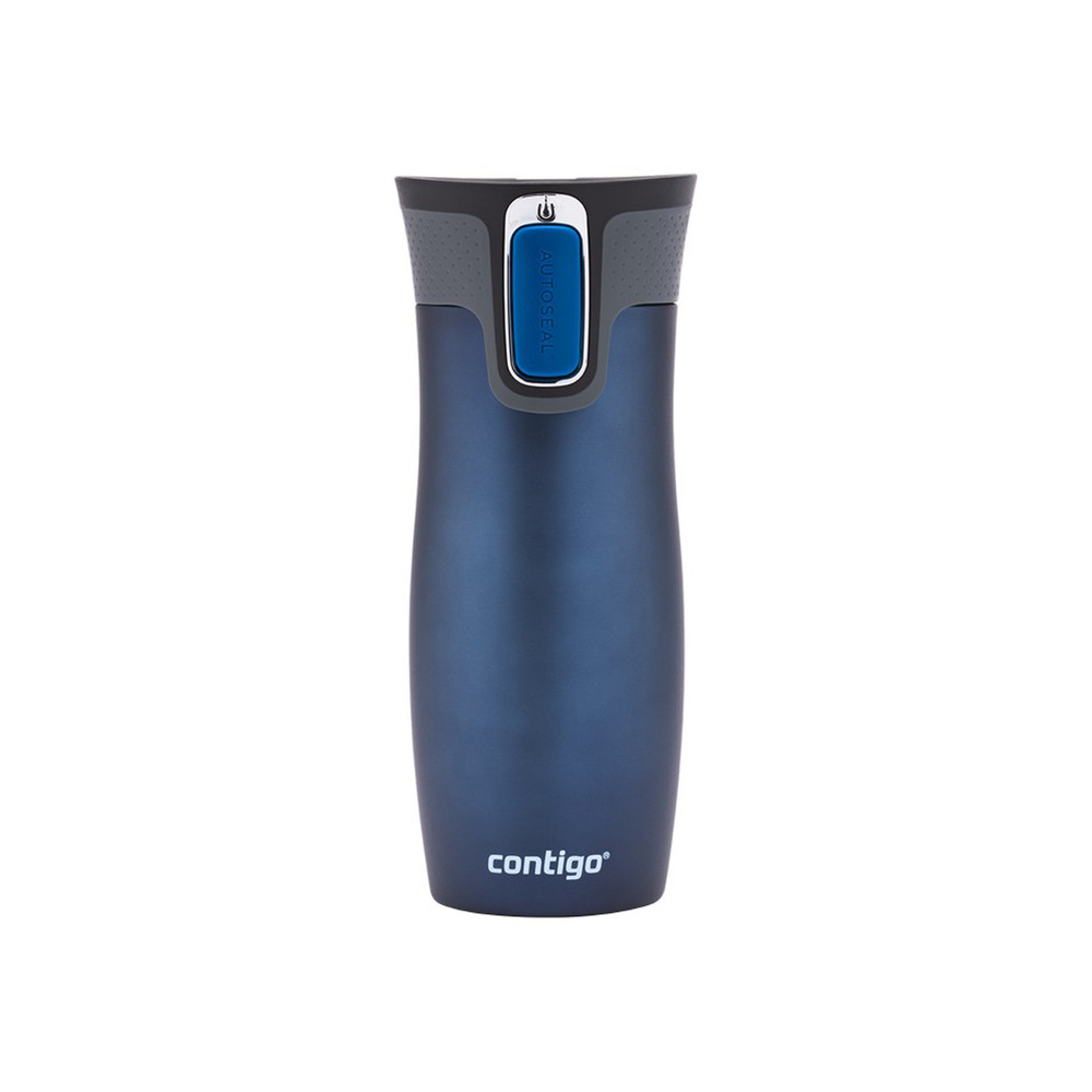 Contigo Westloop Mat Mavi El Termosu 470 ml görseli 1