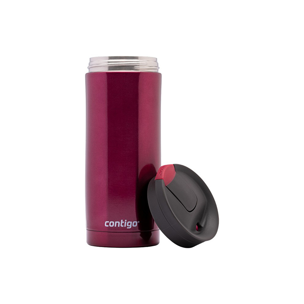 Contigo Huron Canlı Kırmızı El Termosu 470 ml görseli 2