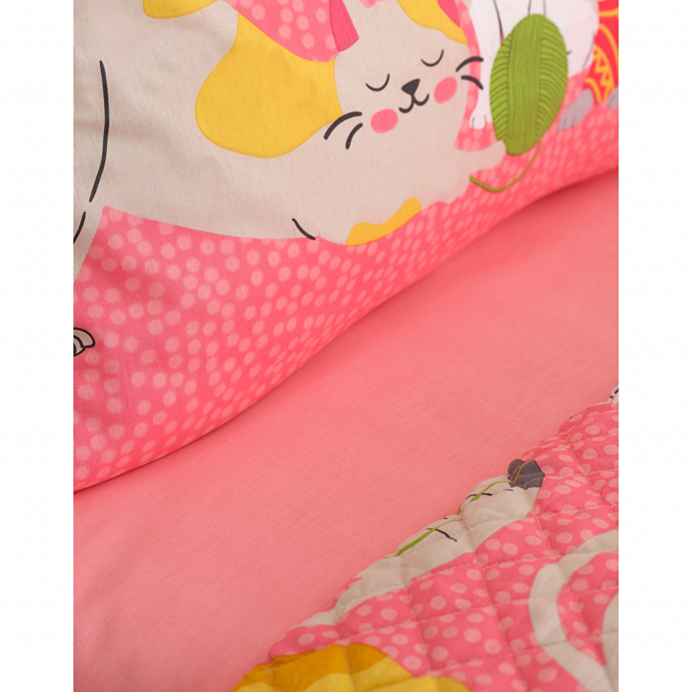 Karaca Home Young Cats %100 Pamuk Tek Kişilik Complete Takım görseli 3