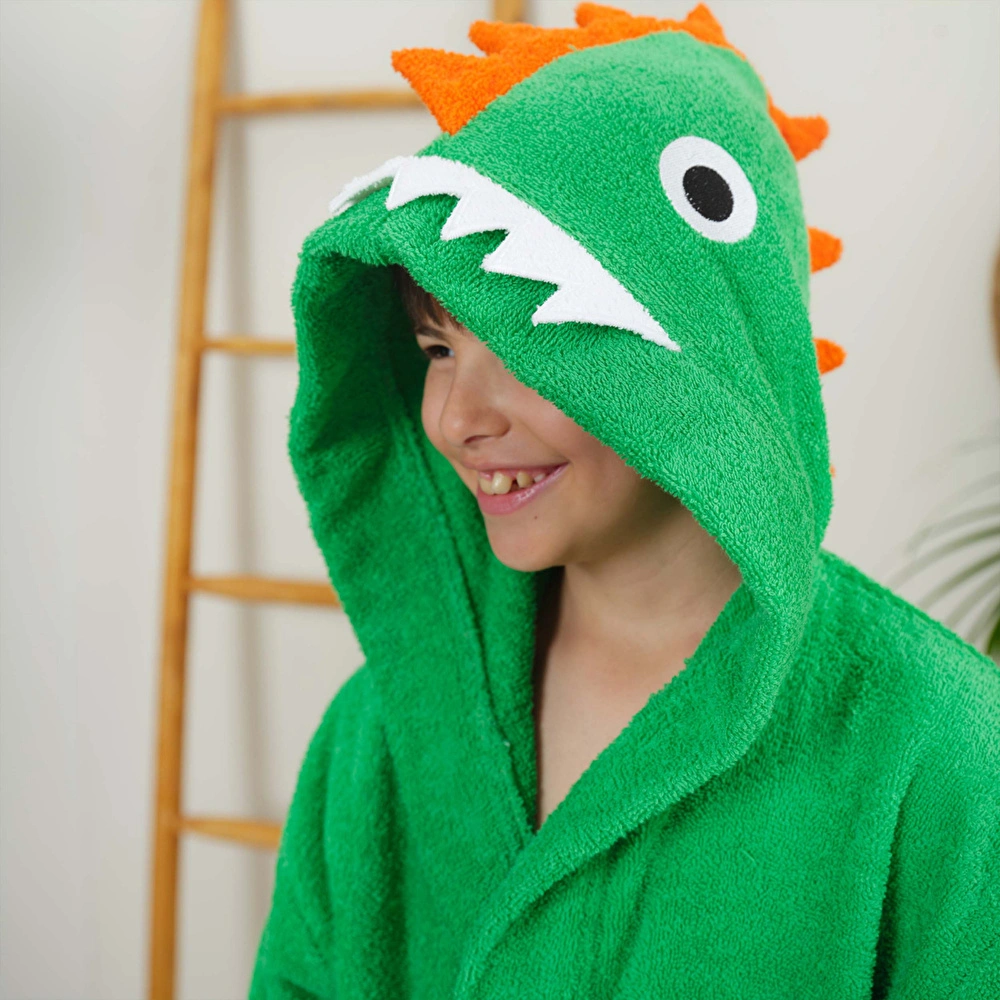 Karaca Home Young Dino %100 Pamuk Çocuk Bornozu 6-8 Yaş görseli 6