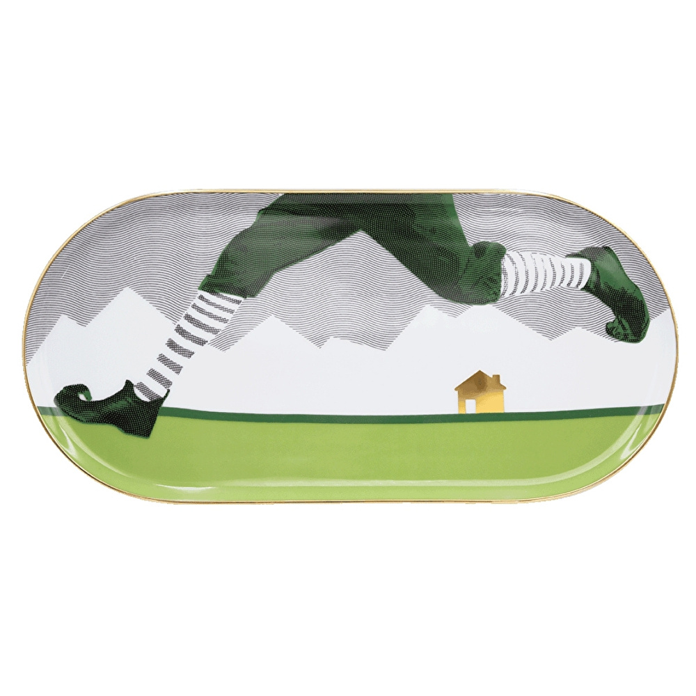 Baci Milano Elf Co Oval Tepsi görseli 1