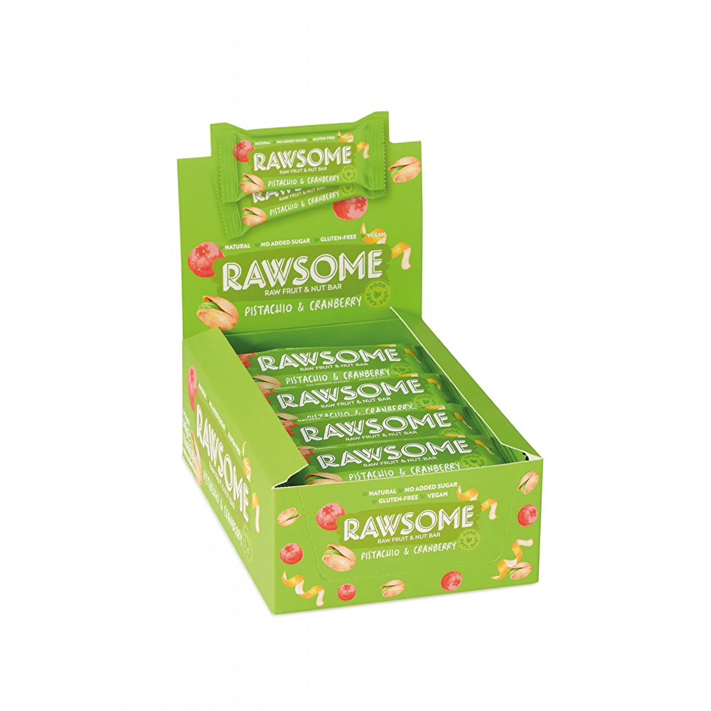 Rawsome Antep Fıstık ve Turna Yemişli Bar 40 g görseli 2