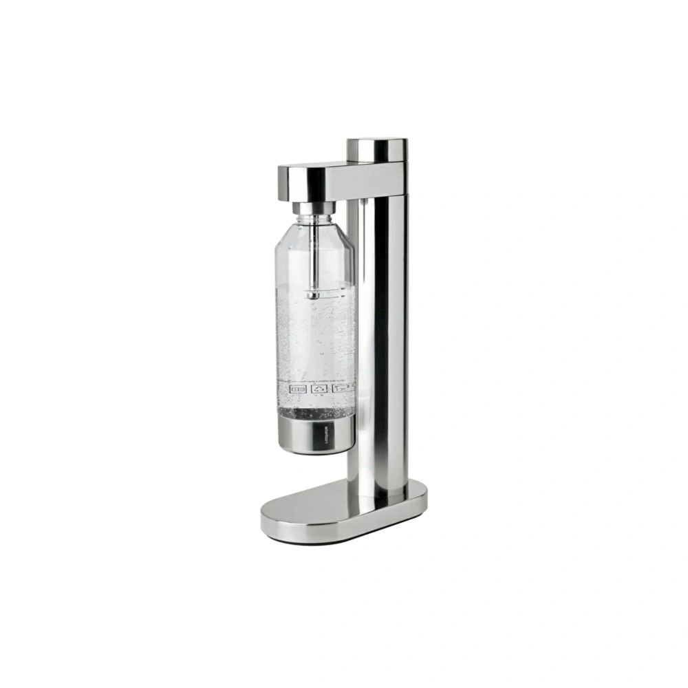 Stelton Brus Soda Makinesi Gümüş görseli 1