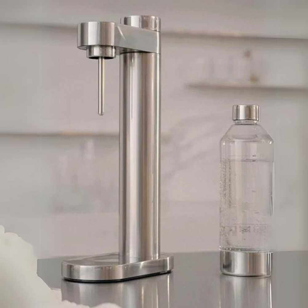 Stelton Brus Soda Makinesi Gümüş görseli 7