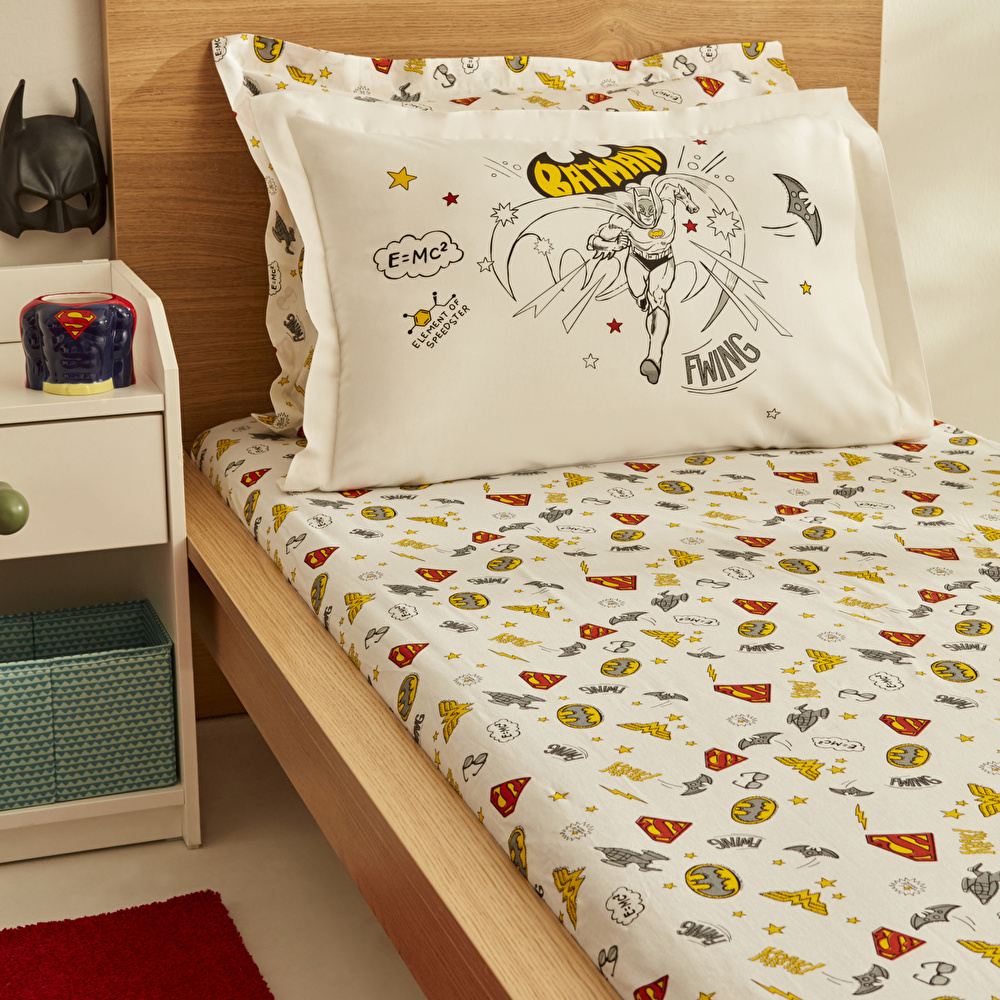 Karaca Home Batman Heroes Tek Kişilik Çarşaf Takımı görseli 1