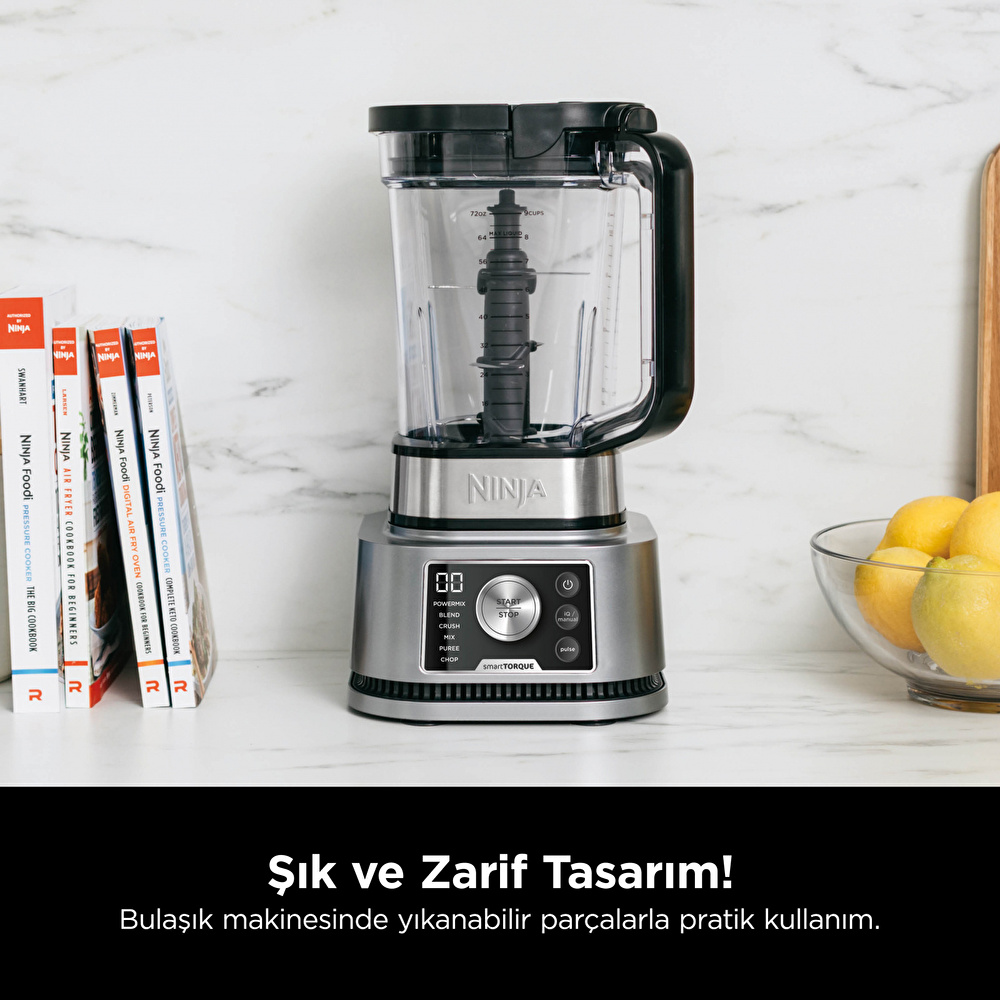 Ninja ® Foodi® 3 in 1 Akıllı Tork ve Auto-IQ Sistemli Power Nutri Blender görseli 7