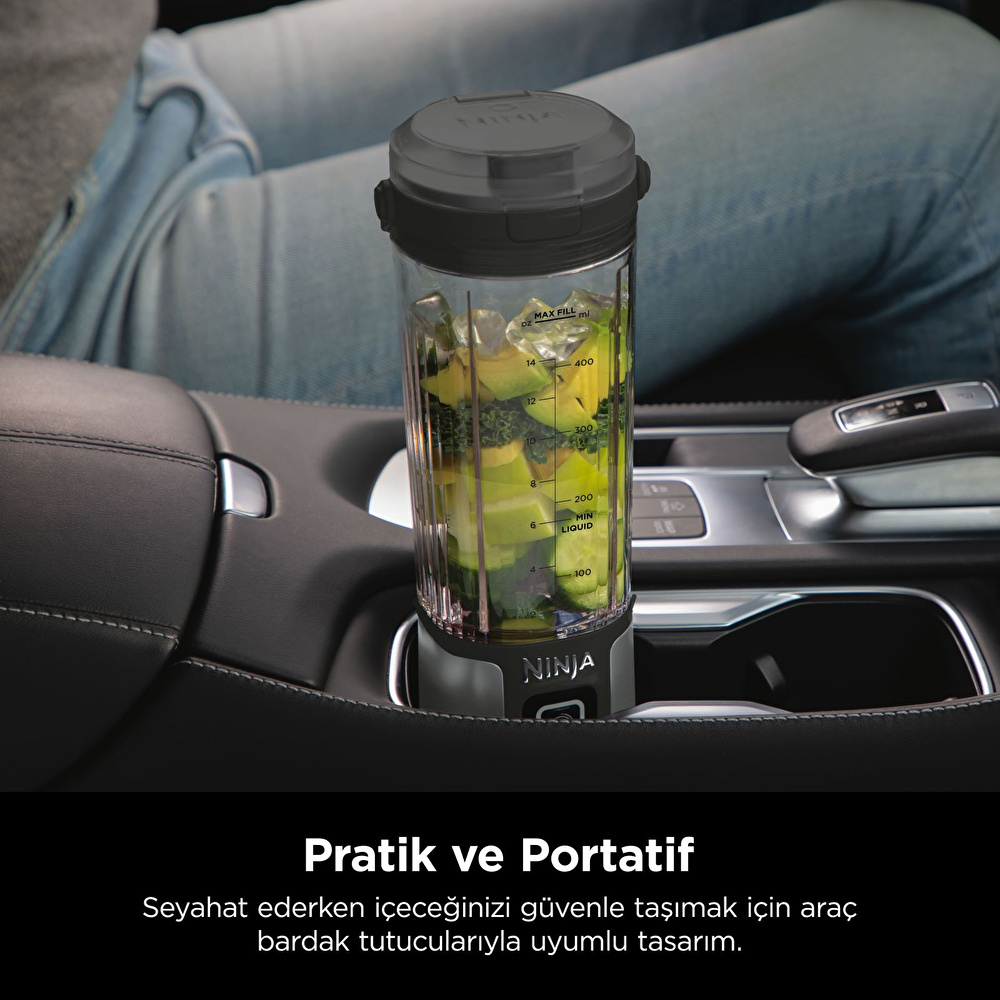 Ninja Blast Taşınabilir Blender Siyah görseli 8