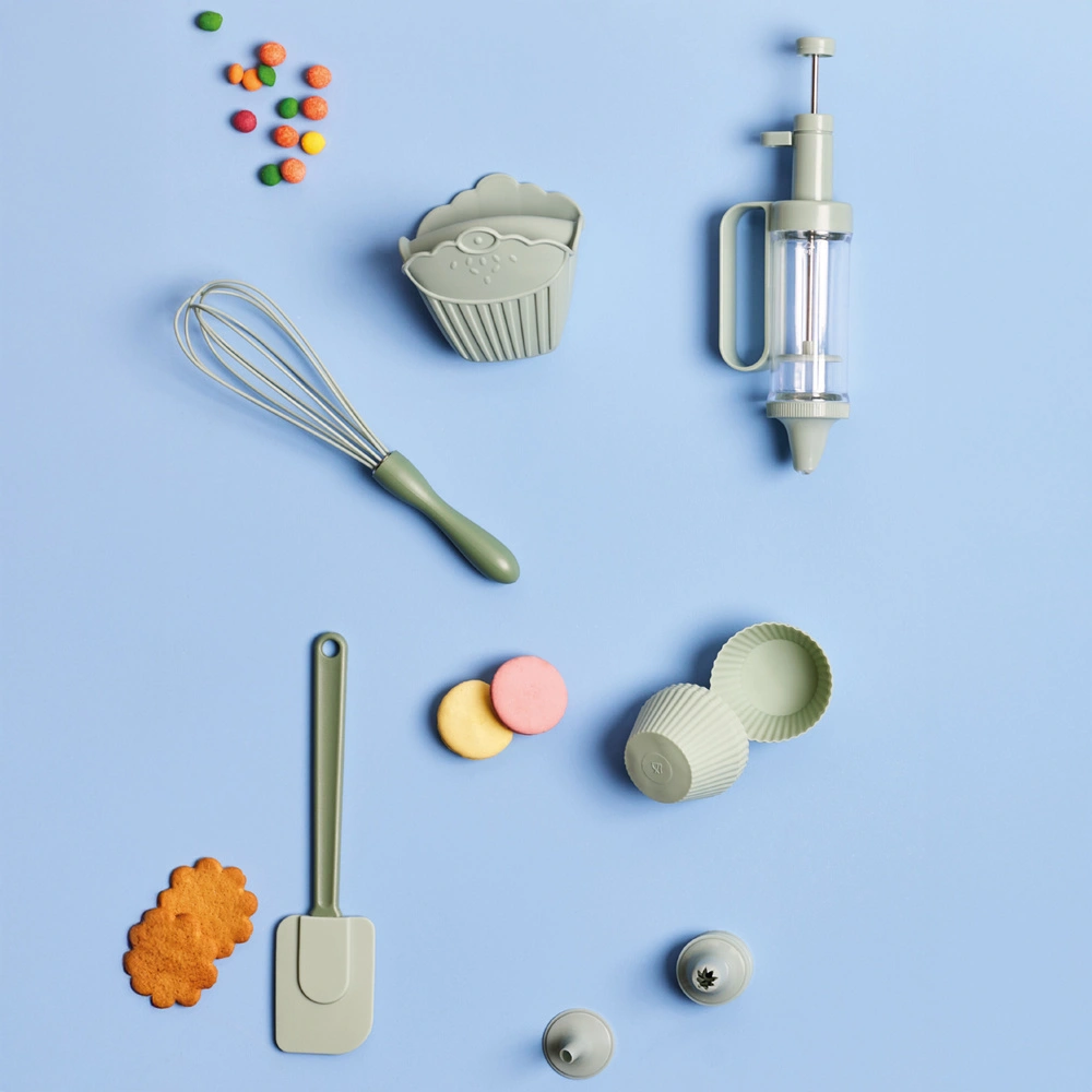 Emsan Pastry Chef Gift Pasta Hazırlık Seti Yeşil görseli 3