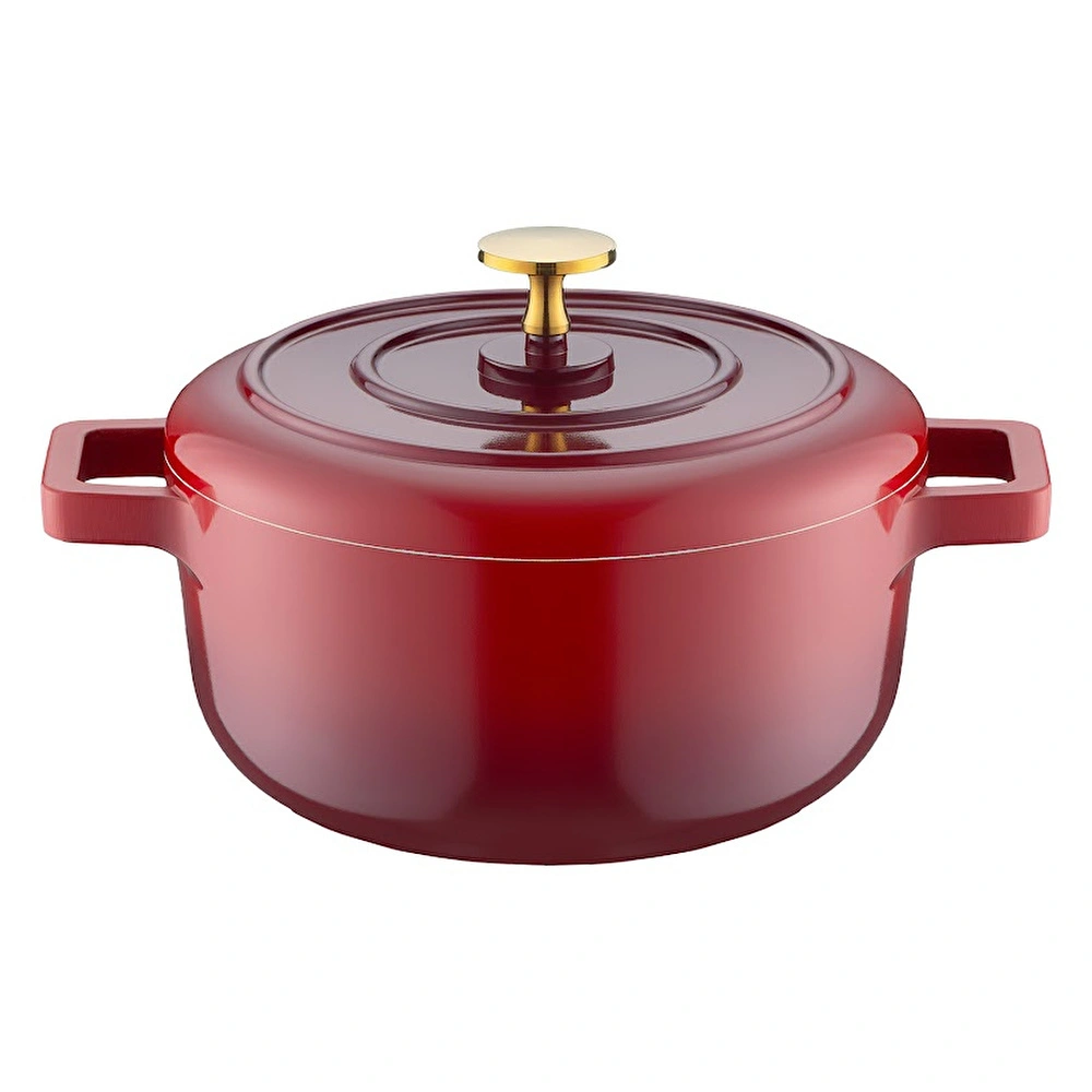 Emsan Red Royal 7 Parça Tencere Seti görseli 5