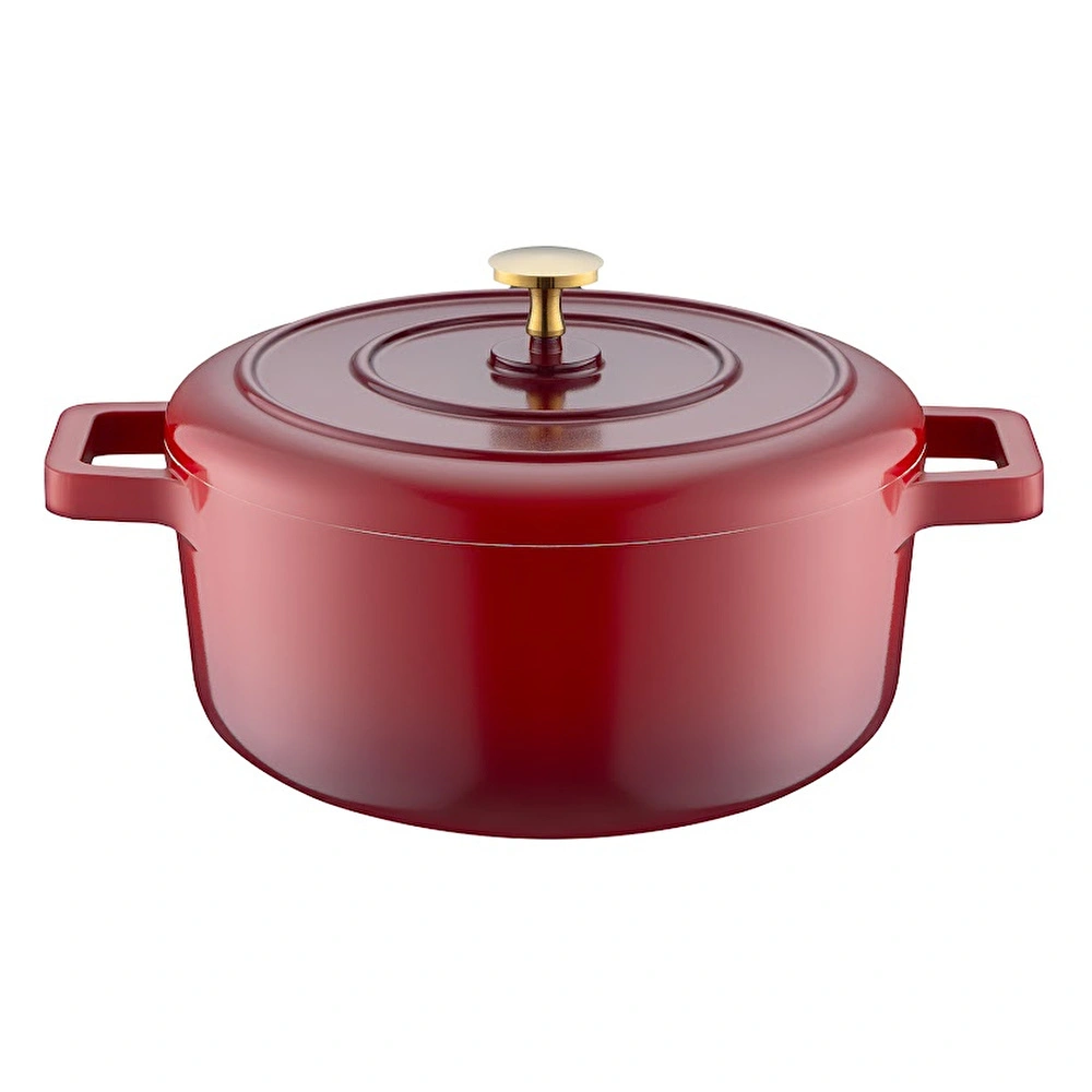 Emsan Red Royal 7 Parça Tencere Seti görseli 6