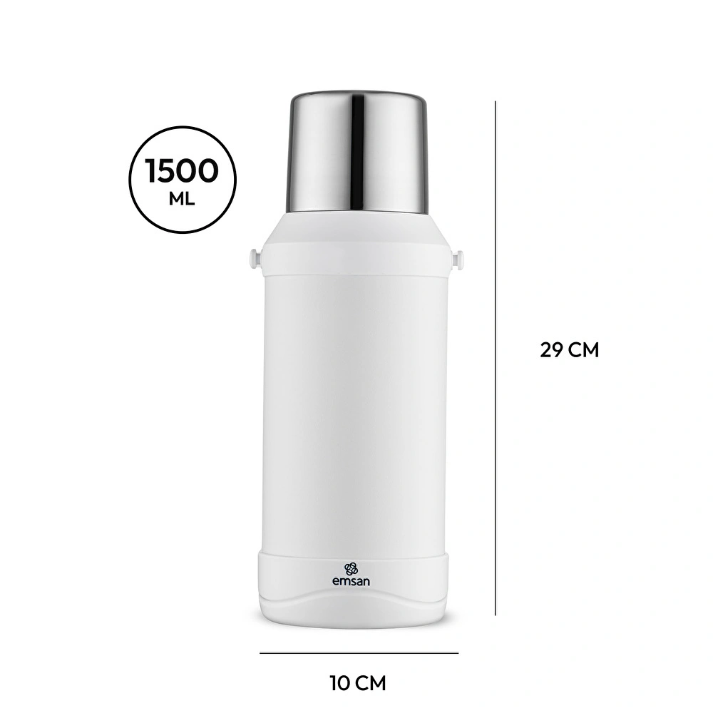 Emsan Thermafort Termos Beyaz 1500 ml görseli 5