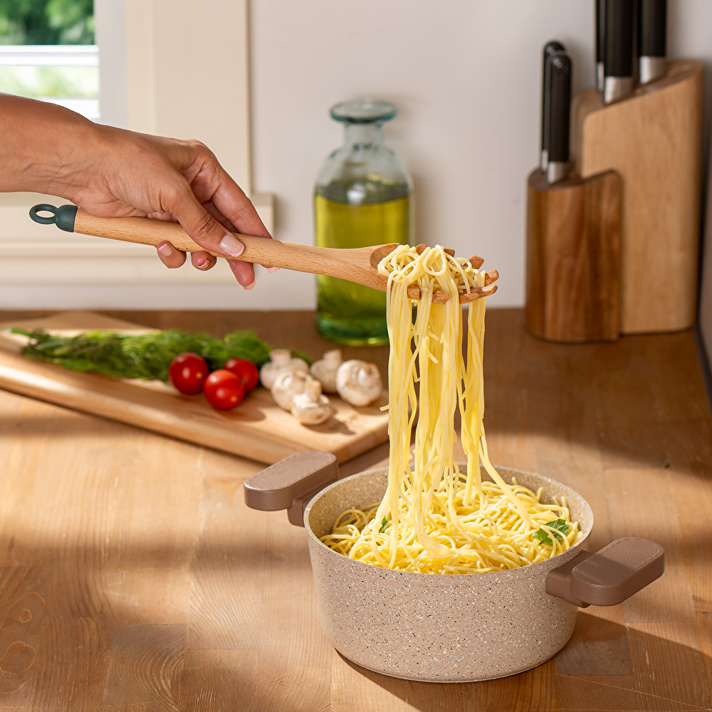 Emsan Rustik Spagetti Kaşığı 28 cm görseli 3