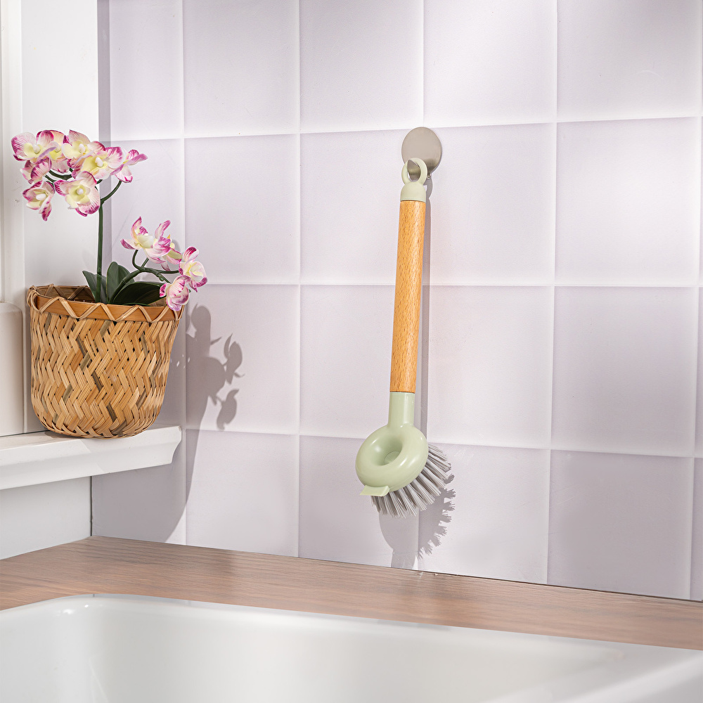 Emsan Rustik Bulaşık Fırçası 20 cm görseli 1