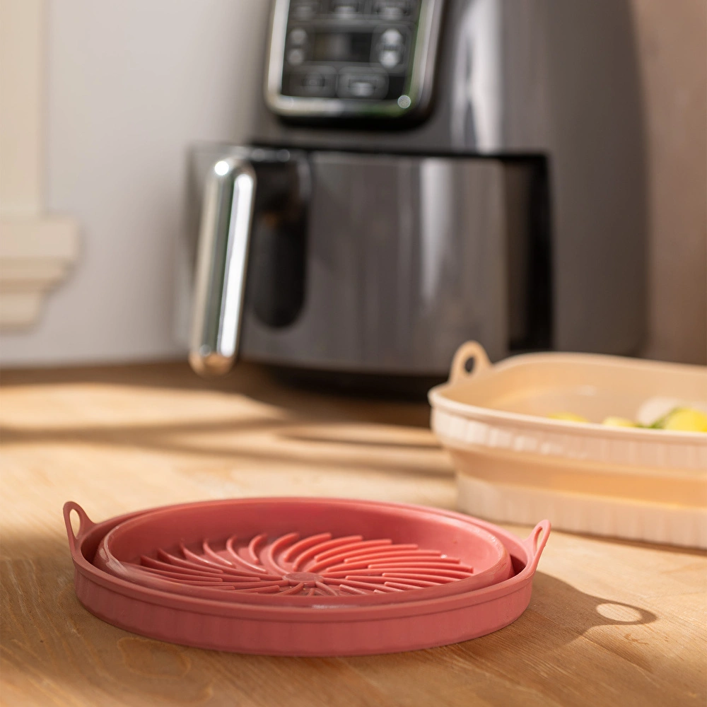 Emsan Rustik Yuvarlak Airfryer Kabı görseli 3