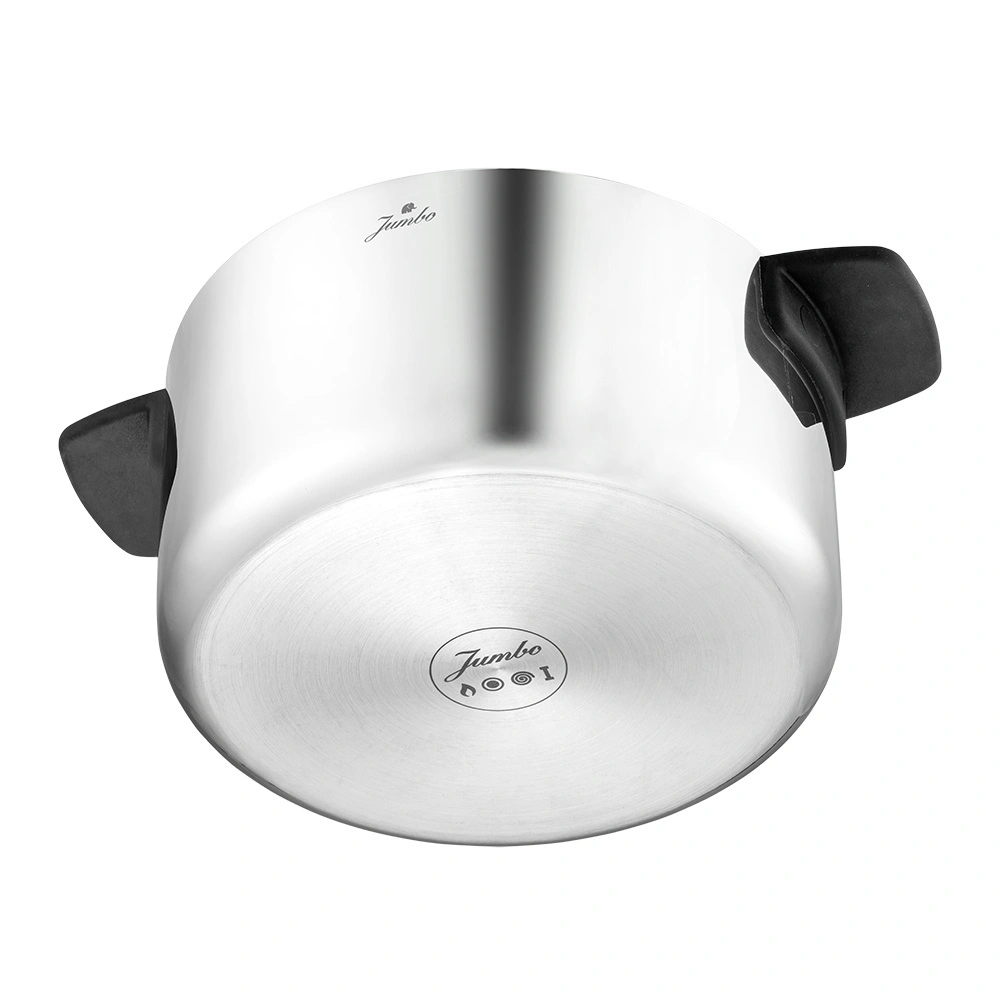 Jumbo Infinity 3PLY 8 Parça İndüksiyon Tabanlı Çelik Tencere Seti görseli 37